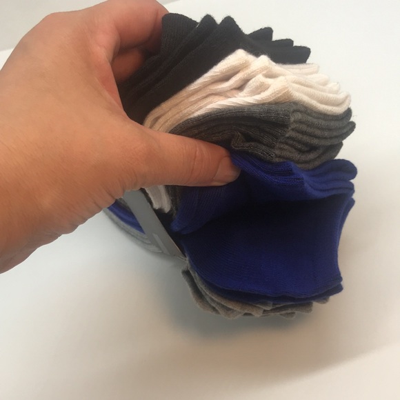 2 (X) IST MENŚ 10 PAIR NO SHOW SOCKS - Picture 5 of 11